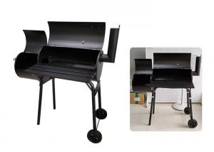 China Black Portable Bbq Grill Products , Charcoal Barbecue Stove For Gathering Party on sale
