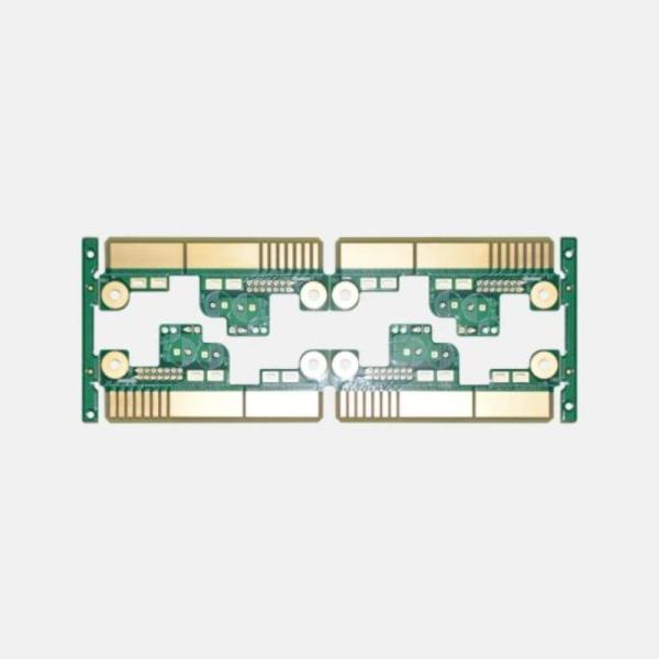 Gold Finger PCB Board Multilayer Rigid Printed Circuit Board For Embedded Systems