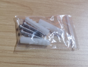 2SC Port Fiber Optic Termination FTB86M Box for FTTH PON Plastic Optical Rosette Caja Terminal