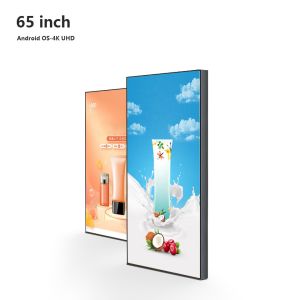 Wholesale 350nits Lcd Industrial Rs485 Rs232 Hmi 4K UHD Screen 32 43 50 55 65 Inch Android AIO from china suppliers