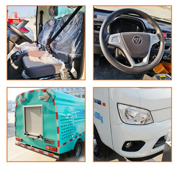 High-speed Driving Multi-functional Sweeper New Energy Sanitation Cleaning Vehicle for Sale