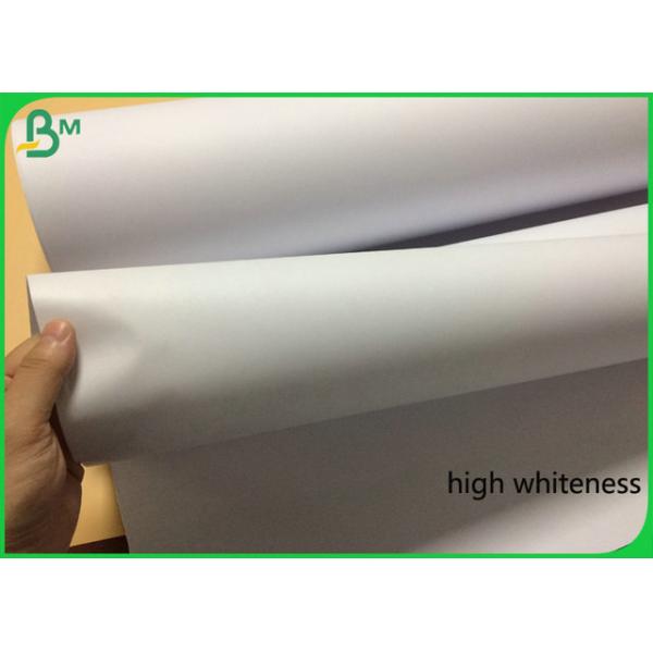 24" x 150 feet Wide Format White Paper Roll 3" Core For Inkjet Printing 24" X 150 Feet Wide Format White Paper Roll 3" Core For Inkjet Printing