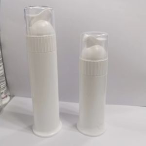 China Press Dispensing Food Grade PP Airless Pump Bottle Toothpaste Custom Logo Available 100ml on sale