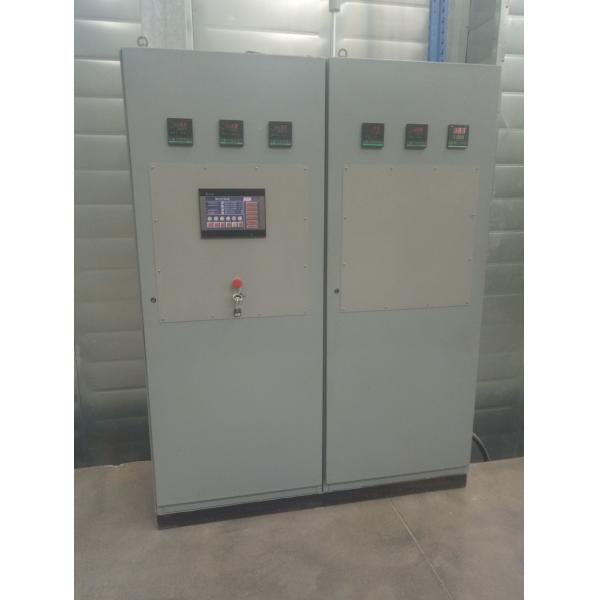 Powder Coating Line for Aluminum Profiles with Overhead Conveyor System and Manual Loading to Support Diverse Production