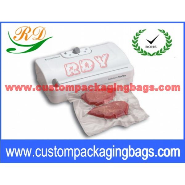 120 Micron PE + NY Composite Vacuum Seal Bag For Meat Packaging
