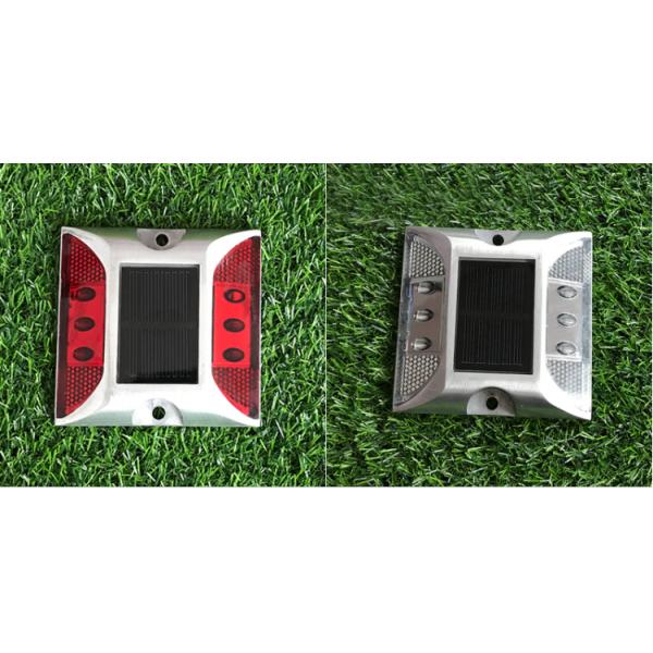 High brightness aluminum led cat eye solar road stud