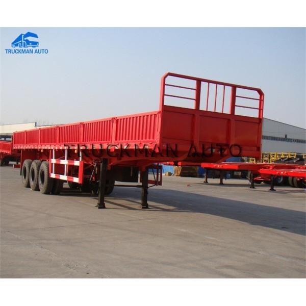 Customized Fence Height Side Wall Semi Trailer With 600mm Fence Height