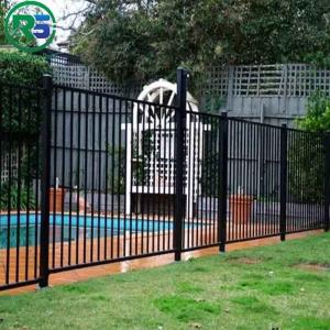Wholesale Contemporary Black Aluminum Fence Privacy No Dig Scallop Garden Fence Panel from china suppliers