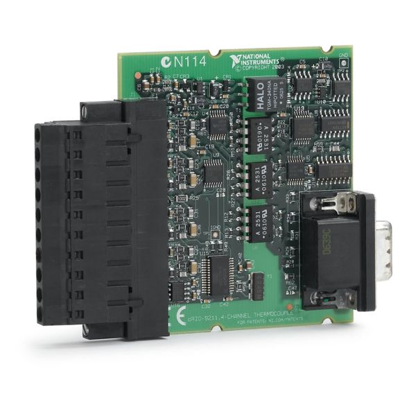 National Instruments SbRIO-9208 C Series Current Input Module with 16 Single-Ended Analog Input Channels 500 S/s Sampling Rate and 24-bit ΔΣ ADC