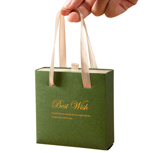 Environmentally Friendly Jewelry Portable box Foldable Drawer Box For Rings, Earrings, Bracelets, Necklaces, Jewelry Boxes