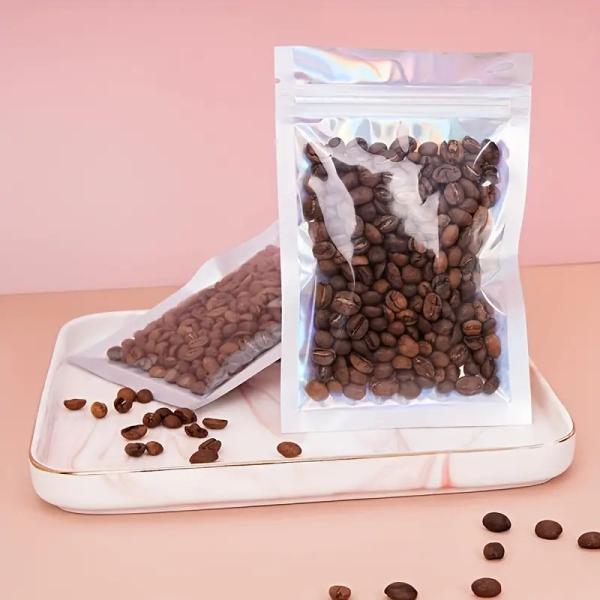 Custom Printed Aluminium Foil Laminated Pouches For Fresh Snacks Storage Odor Proof