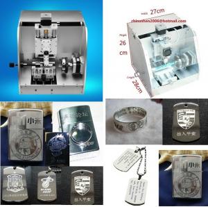 Wholesale 110V/220V like roland hot sales china supplier dog tag engraving machine from china suppliers