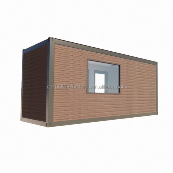 Galvanized Steel Square Tubes Main Structure Prefab House for 20ft or 40ft Modern Luxury Villa Home