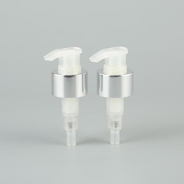 24/410 28-410 Dispensing Lotion Bottle Pump Silver