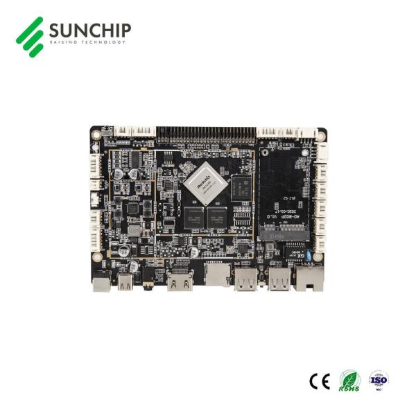 Rockchip 4K RK3288 Smart Android PCBA Board LVDS EDP for Display Signage