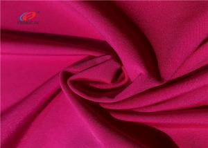 Wholesale Shiny Polyester Elastic Fabric , Satin Polyester Spandex Blend Fabric For Sport from china suppliers