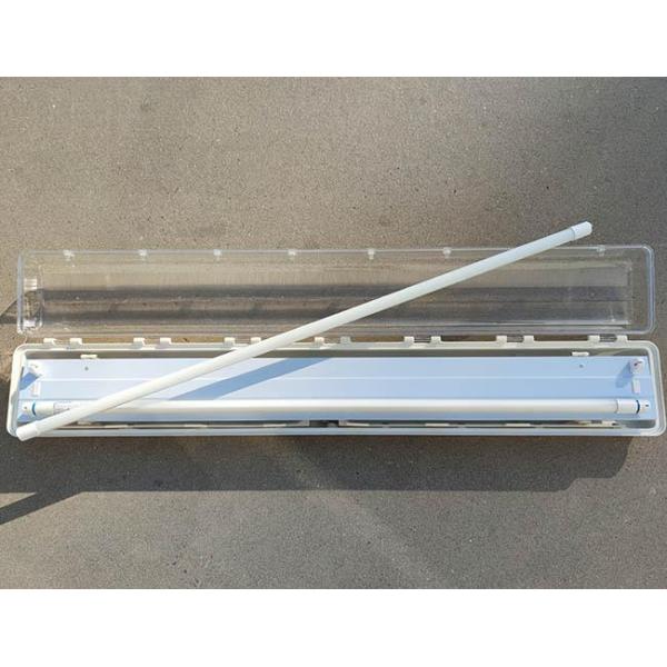2×48W Explosion Proof LED Tube Light – Hazardous Area ABS Industrial Lighting 115lm/W