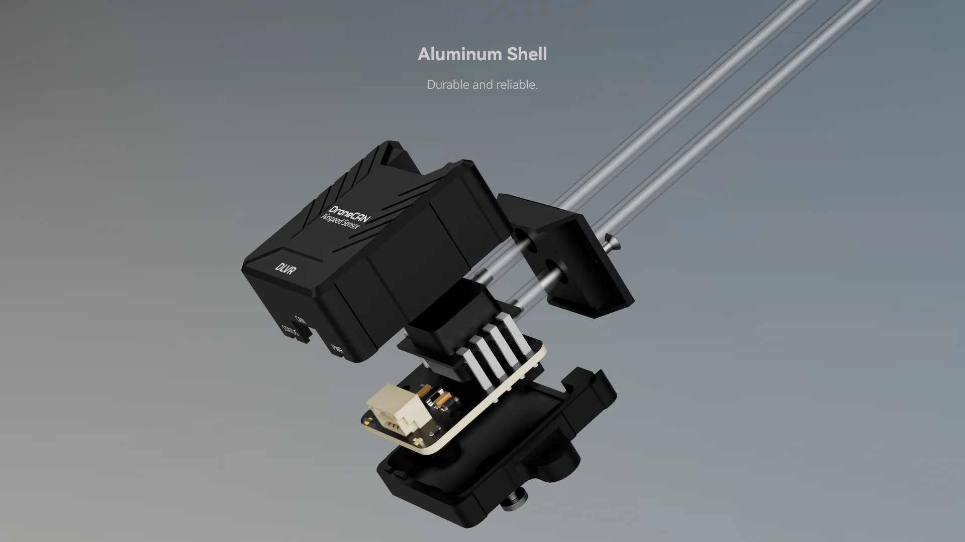 Holybro High Precision DroneCAN Airspeed Sensor Pressure Measurement Module Precision Airspeed for UAVs Planes VTOLs Vehicles