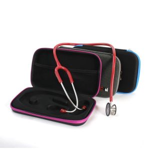 PU Leather MDF Stethoscope Storage Case Shock Proof
