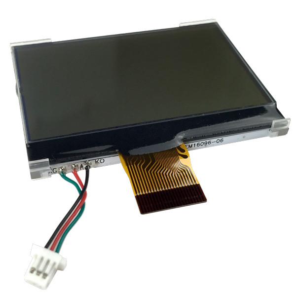 160x96 FSTN Graphic LCD Display Module 6800 8080 Interface With White LED Backlight