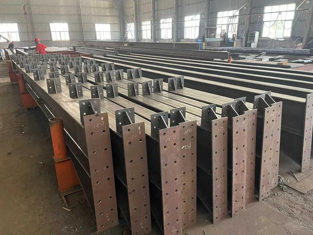 Large Prefabricated Steel Structure Warehouse Construction Building Light Steel Structure House