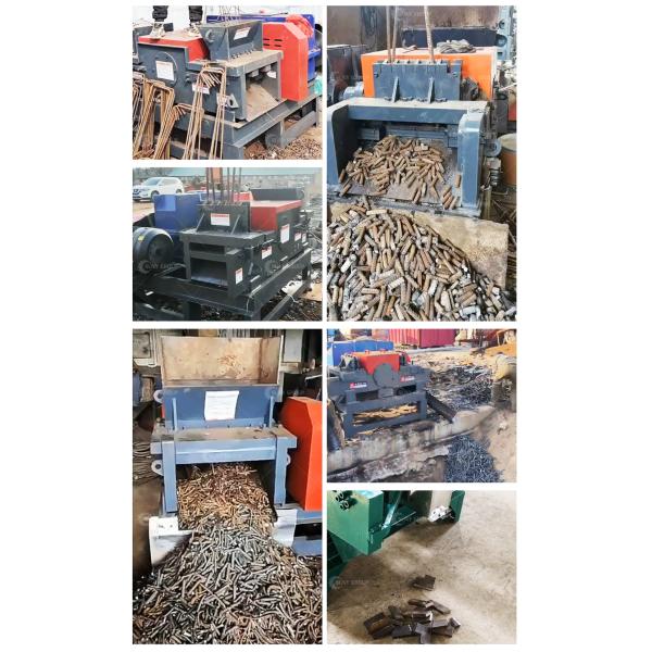 Steel Bar Cutter Scrap Rebar Granulator for Energy Mining Cutting Shredder Machine