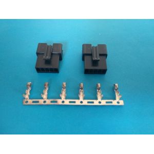 Wholesale 2 - 12 Pin Tin-plated Shrouded Header Connector Male / Female Housing 2.5mm Pitch from china suppliers