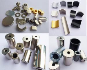 Wholesale High Quality Neodymium Cylinder Magnet (magnetic sheets) with nickel plating used in motor from china suppliers