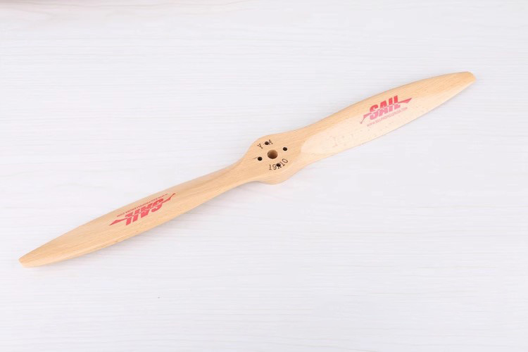 Dle High-Efficiency Wooden Paddle with Gasoline Engine Non-Nylon Plastic Mounting Holes for Drones Accessories