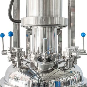 Lab Homogenizing Machine Batch High Shear Emulsifying Mixer Homogenizer