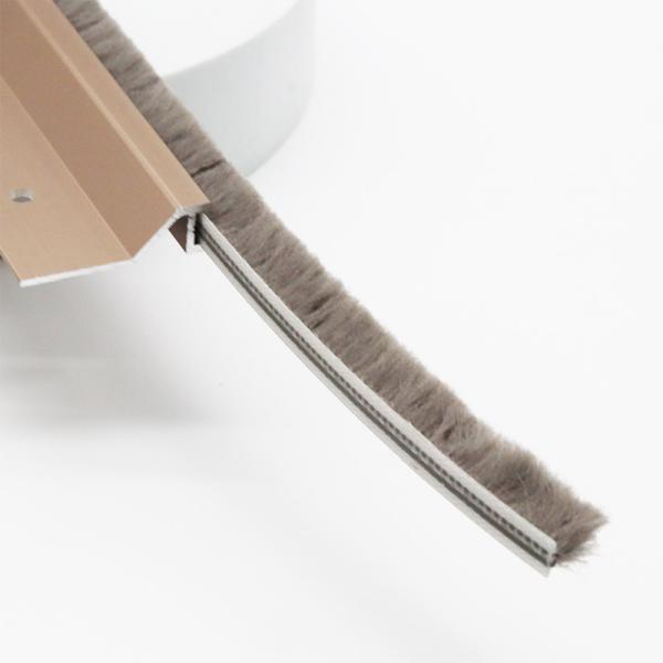 Customized Bristle Door Window Seal Strip Brush Dust Proof Heat Resistance