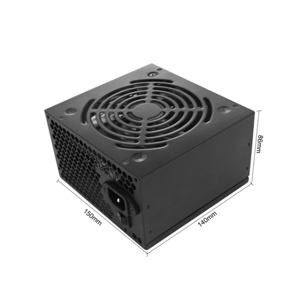 80+ Bronze ATX PSU Flat Black Cables Dual CPU / PCIe Power
