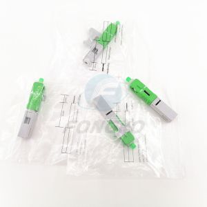 Quick Field Assembly Fiber Optic Fast Connector FTTH SC APC
