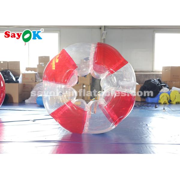 Inflatable Outdoor Games 1.5m TPU Inflatable Sports Games Bubble Soccer Ball For Kids / Adults