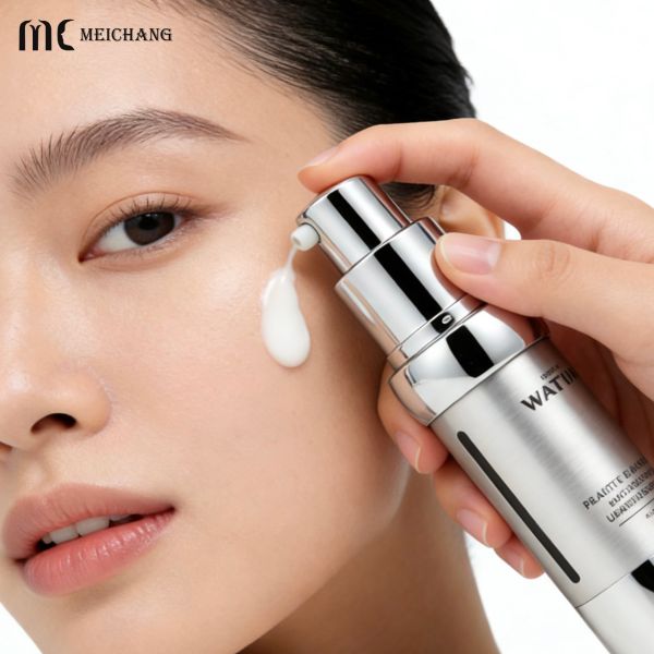 15ML/18ML/20ML/30ML Electroplated Airless Pump Bottle for High-Tech Skincare Packaging(MC-260)