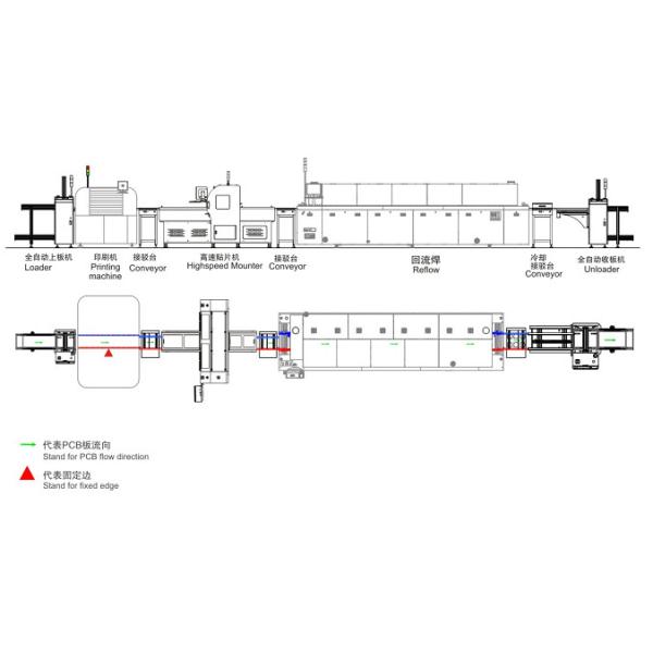 Led Chip Shooter 200000 CPH 68 Nozzles Pick And Place Machine