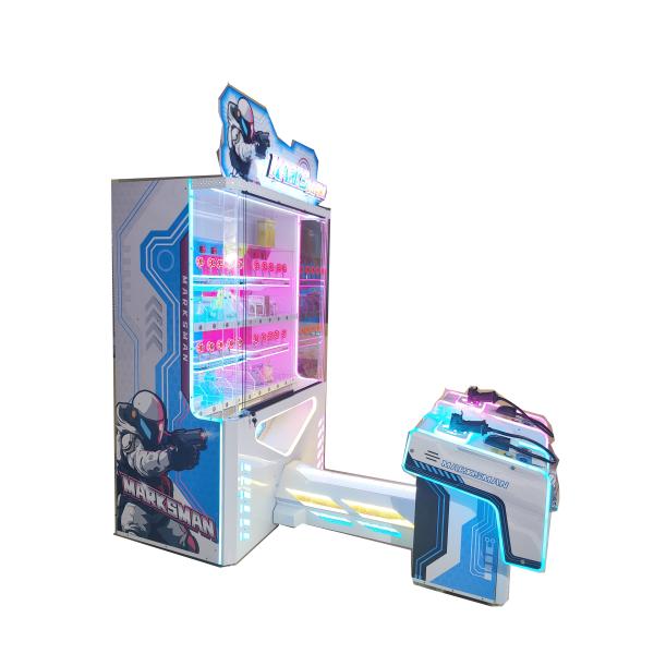 Arcade Game Room Machine Family Entertainment Center Fast Gun Shooting Marks Man Blind Box Gift Prize Game Machine
