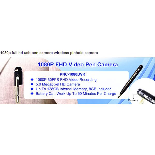 Cheapest Hidden Spy Pen HD Camera & 720p Video Camera Recorder DVR - Record in 720x480 HD Video Resolution
