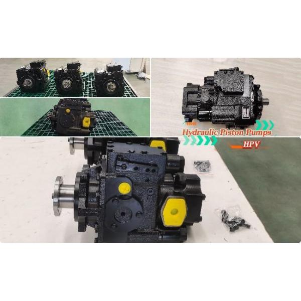 Black Variable Displacement Axial Piston Pump for Hydraulic System Components