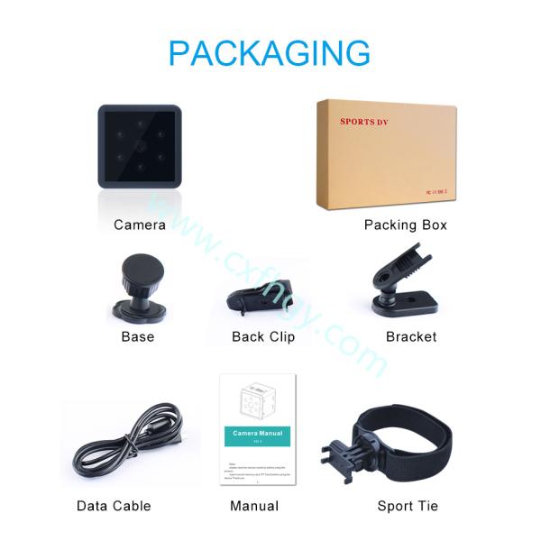 MD26 MD25 Micro Camera 1080P HD Voice Comrecorders Mini Cam With Motion Detection Infrared Night Vision Recording Clip S