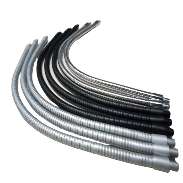 Flexible Gooseneck Pipe Fitting CNC Machining Parts Custom Fabrication