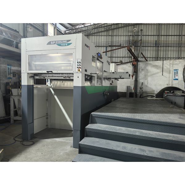 BOBST SP-102E Automatic Die Cutting & Stripping Machine, Years 2007,Max Paper Size;1020*780mm