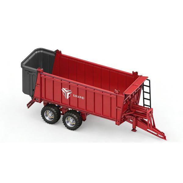 Efficient 35m³ Volume Silage Transfer Wagon For Dairy Farm Beef Cattle Farm Facilities