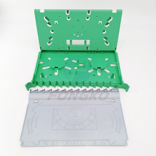 12 Cores ABS FTTH ODF Optical Distribution Frame Fiber Optic Cable Tray