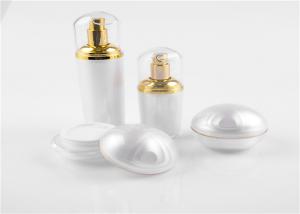 China Cone Shape Airless Dispenser Bottles , Vacuum Plastic Pump Dispenser Bottles on sale