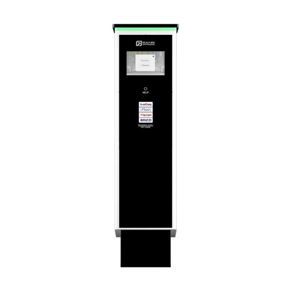 Colour LCD Parking Ticket Kiosk Indonesia Parking Lot Ticketing System