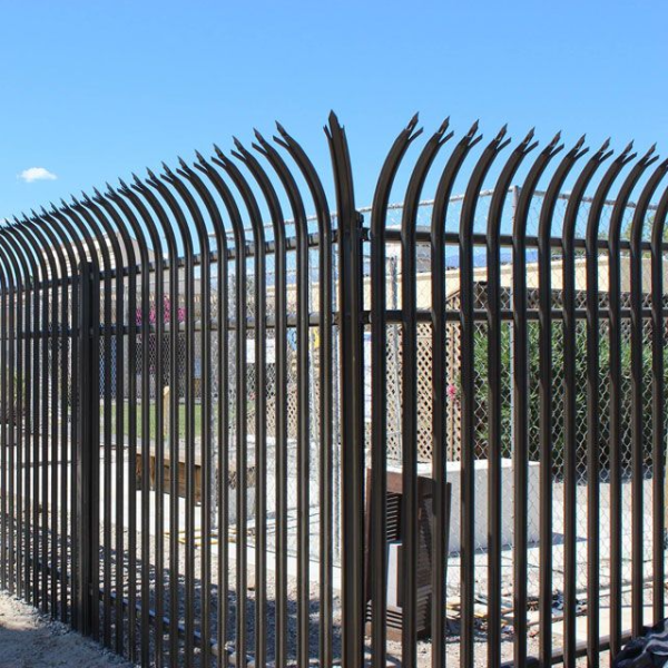 Export Steel Palisade Fence System For Efficient Packing And Bulk Shipment