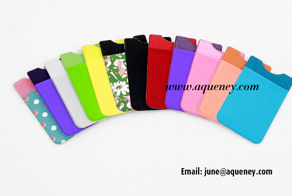 New Style Lycra Smart wallet with 3M Sticker