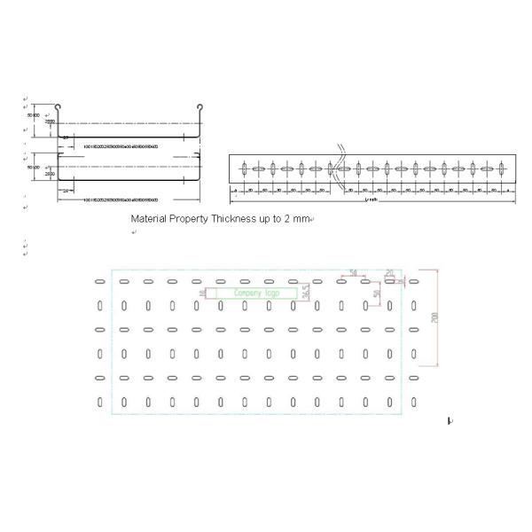 Cable Tray Roll Forming Machine Mould Steel Sheet Forming Machine For Cable Ladder