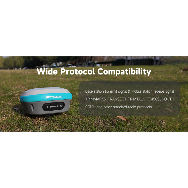 H12 Pro IMU High Precision GNSS Receiver For Surveying Agriculture Field Application